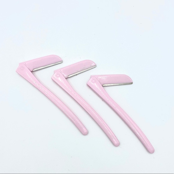 Set of 3 pink eyebrow razors - Picture 2 of 3
